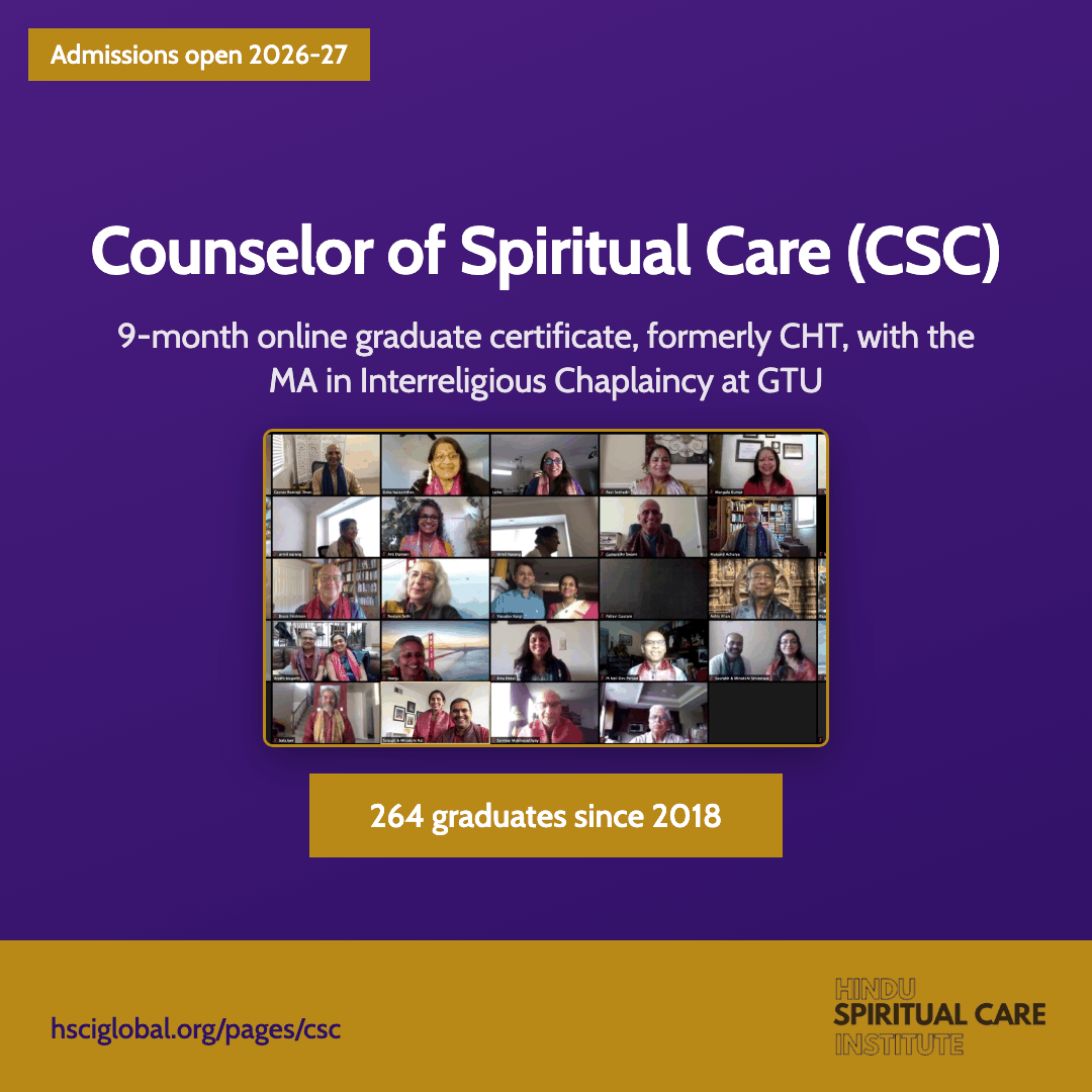 Credential Pathway - Hindu Spiritual Care Institute